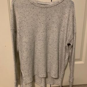 American Eagle Waffle Knit Scoop Neck T